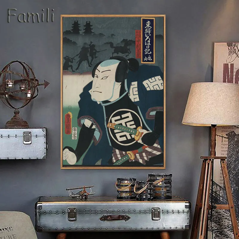 

Картины "Волна Канагава", холст, Famili