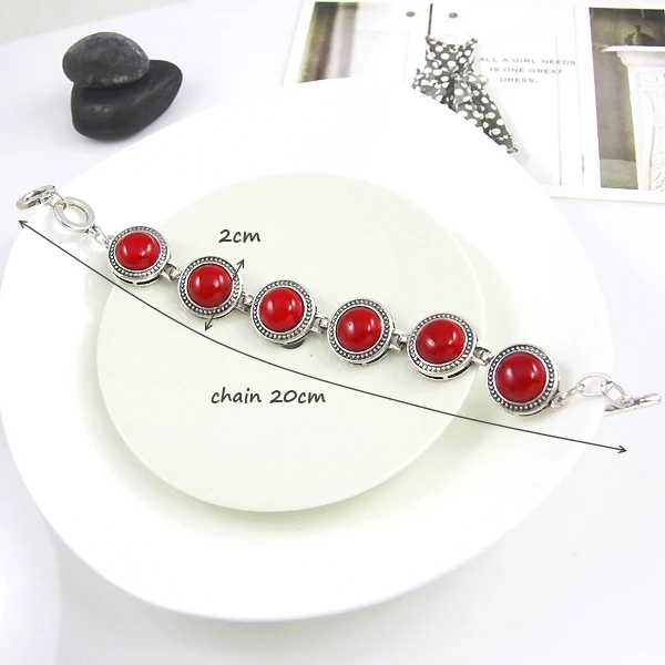 OCESRIO Винтажные Ювелирные изделия с камнями красного цвета большой колье ожерелье