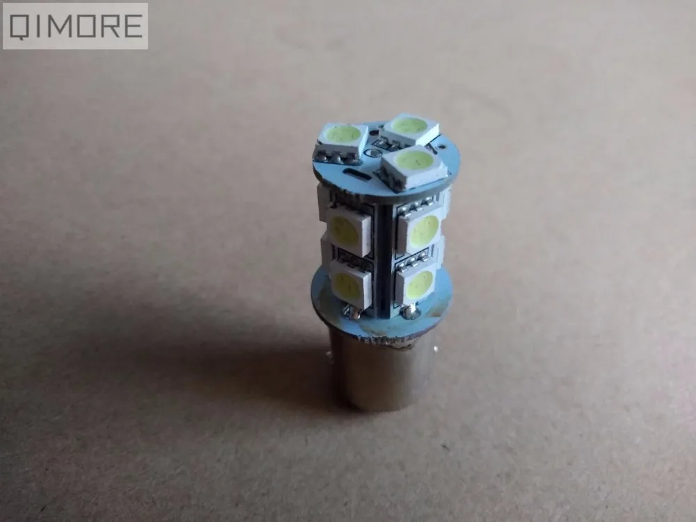 1 шт. 12 В 1157 S25 13 SMD светодиодный светильник (мигание при торможении) для скутера