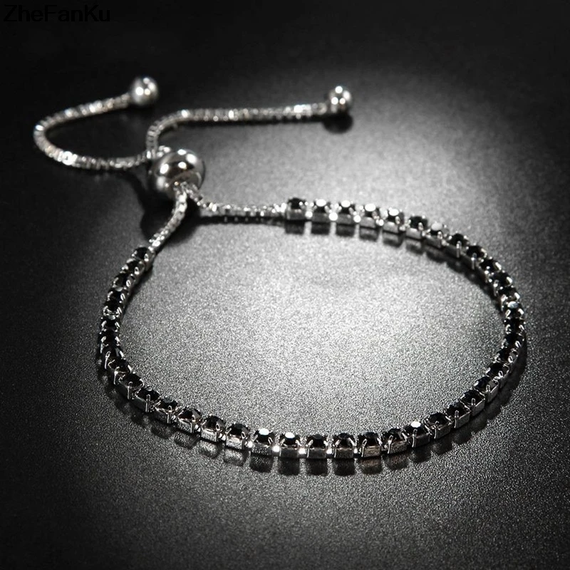 Ювелирное Украшение с кристаллами из фианита двухслойные звенья модные