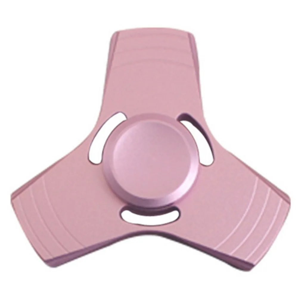 Горячая Распродажа EDC трехсторонний спине НЛО Спиннер цинка алюминиевый ручной