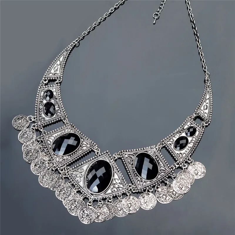 Модное черное винтажное ожерелье чокер IMIXLOT для танца живота|jewelry choker necklace|fashion