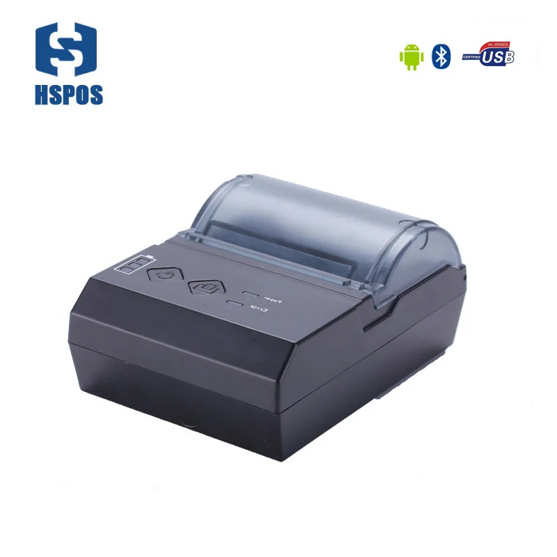 Портативный 2 дюймов Android bluetooth-принтер мини мобильный термопринтер HS-E20UA Китай