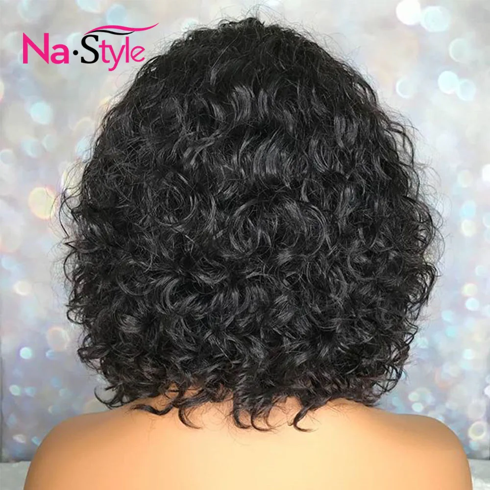 Влажные и волнистые человеческие волосы кружевные передние парики виргинские