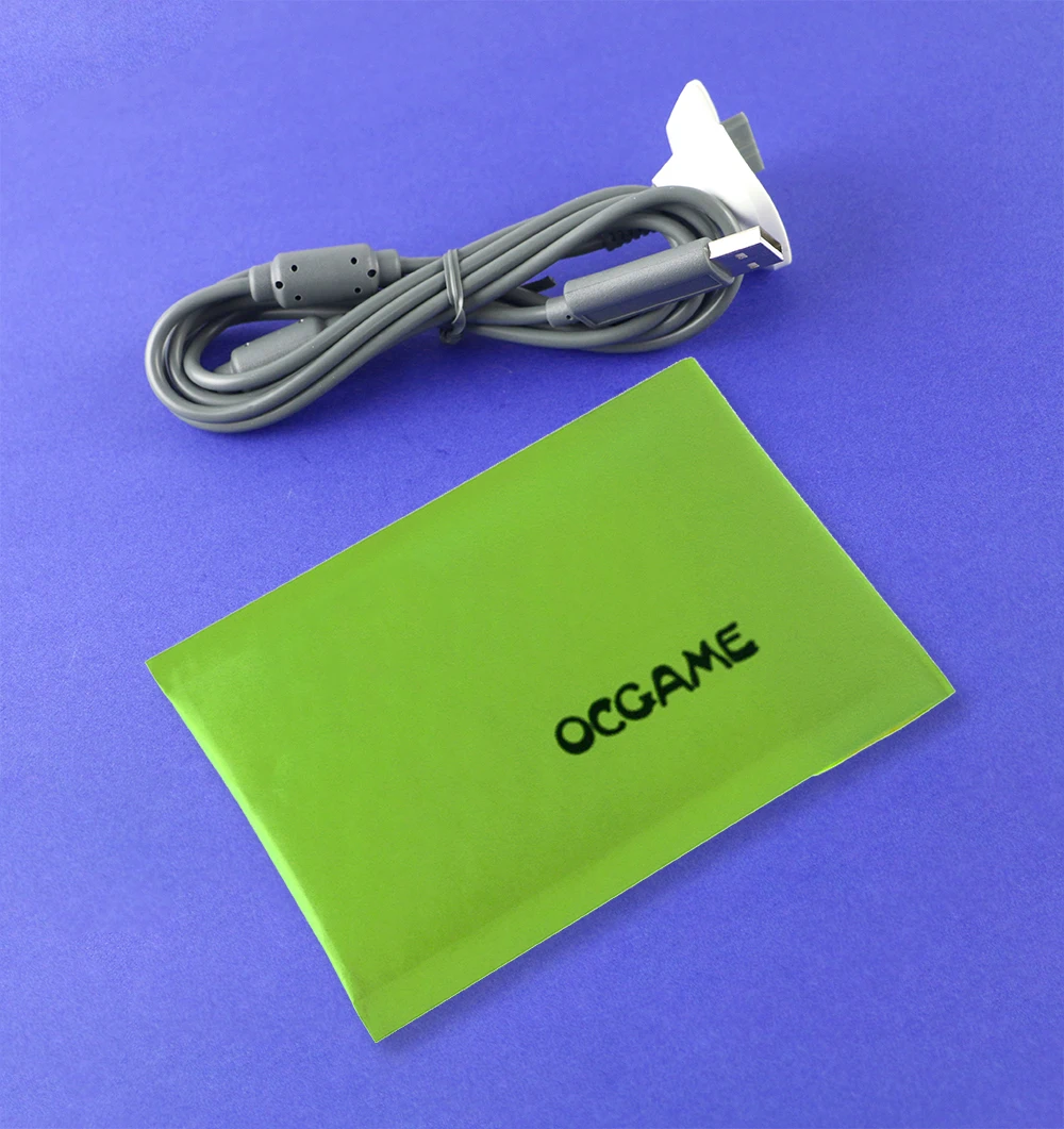 OCGAME 12 шт./лот 1,8 м USB Беспроводной игровой контроллер геймпад зарядки джойстик Питание Зарядное устройство кабель для xbox360 Xbox 360