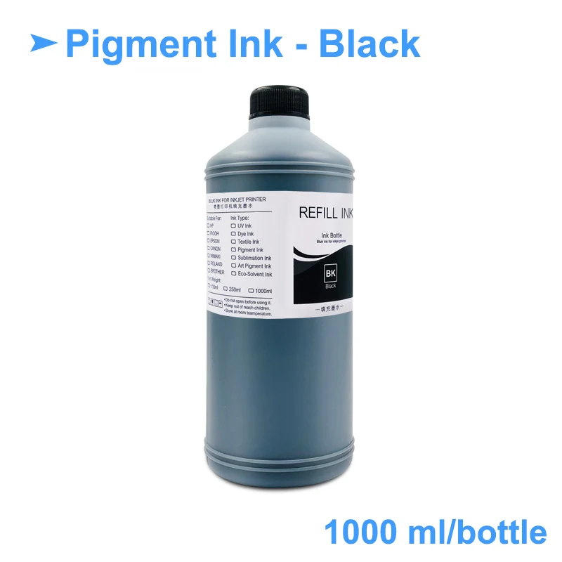 Набор пигментных чернил для Epson Stylus Pro 1000 7600 9600 7500 9500 10000 10600 7800 7880 9800|Наборы