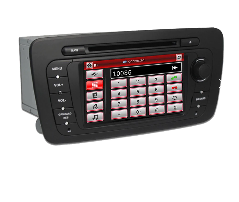2din Ibiza автомобильный DVD для Seat 7 дюймовый Радио GPS с RDS|Автомобильные