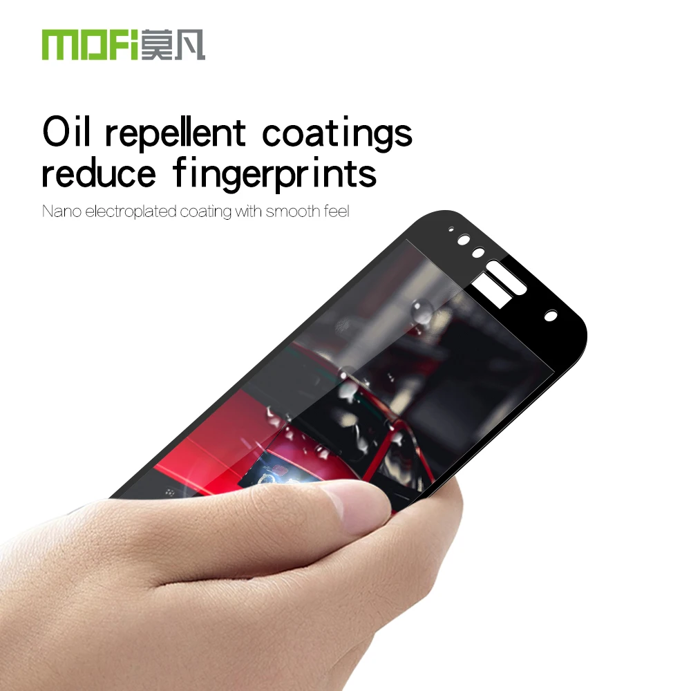 Для MOTO G5S PLUS Оригинал MOFi полное покрытие Закаленное стекло Защитная пленка для