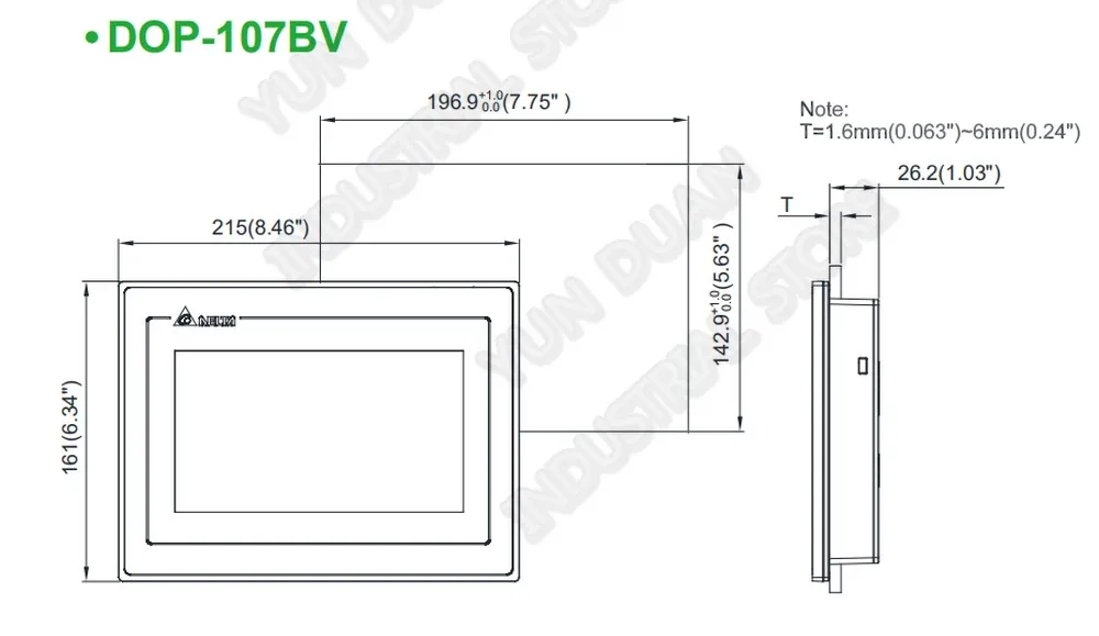 " Delta DOP-107BV сенсорный экран панель TFT Delta 7 дюймов HMI в коробке обновленный dop-b07s411 DOP-B07SS411 B07S410