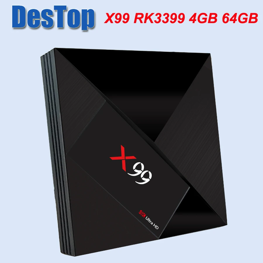X99 4 Гб 64 Гб Rockchip RK3399 Android 7,1 tv BOX 802.11AC 2,4G 5G Dual wifi BT4.1 1000M LAN USB3.0 type-c медиаплеер I8 опция