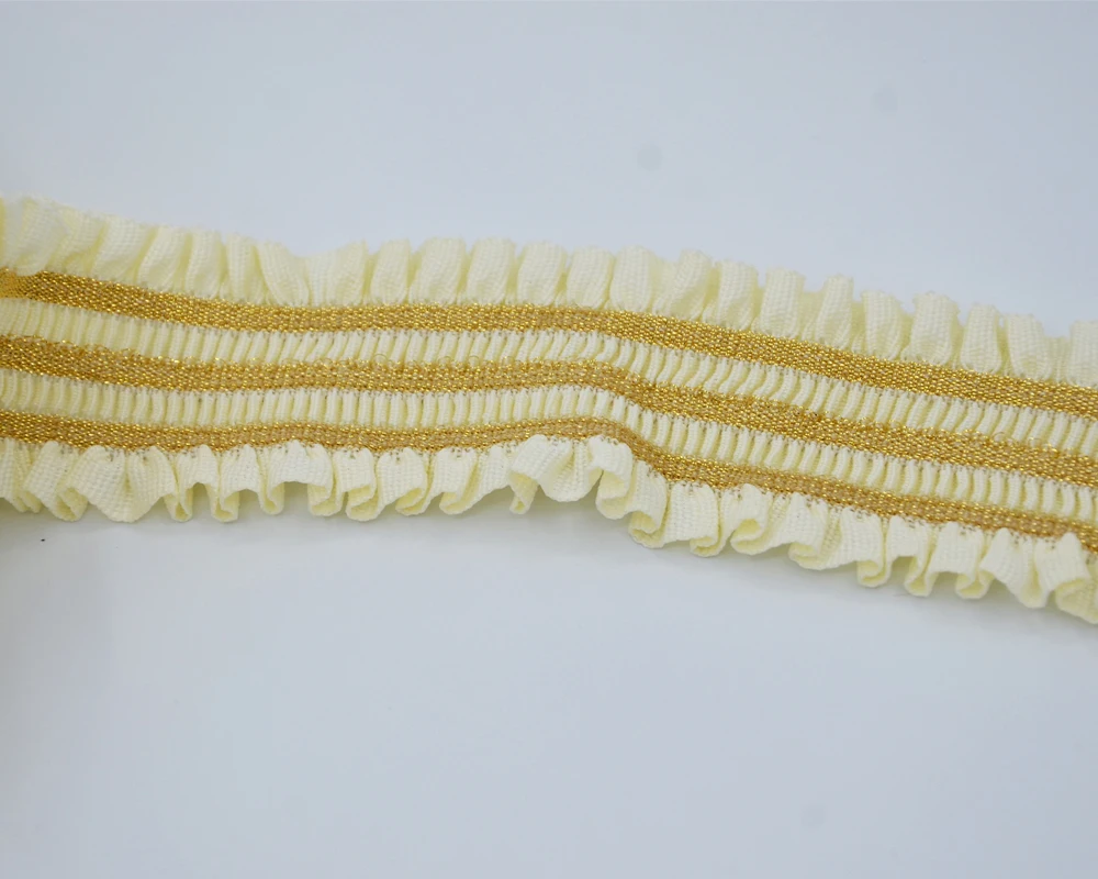 Лента эластичная кружевная 10 ярдов ширина 4 8 см|webbing material|elastic webbingwebbing elastic |