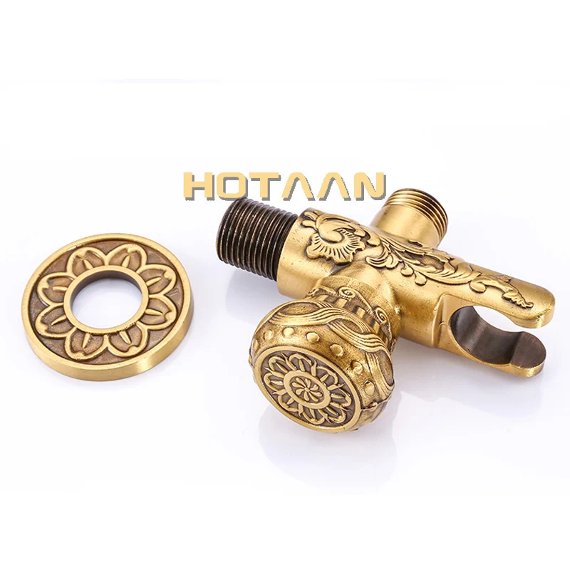 HOTAAN 2017 Бесплатная доставка античная латунь ручной Биде Спрей набор для душа Медь