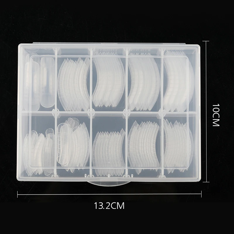 ROSALIND Прозрачная форма для наращивания ногтей маникюра УФ-маникюра полигель
