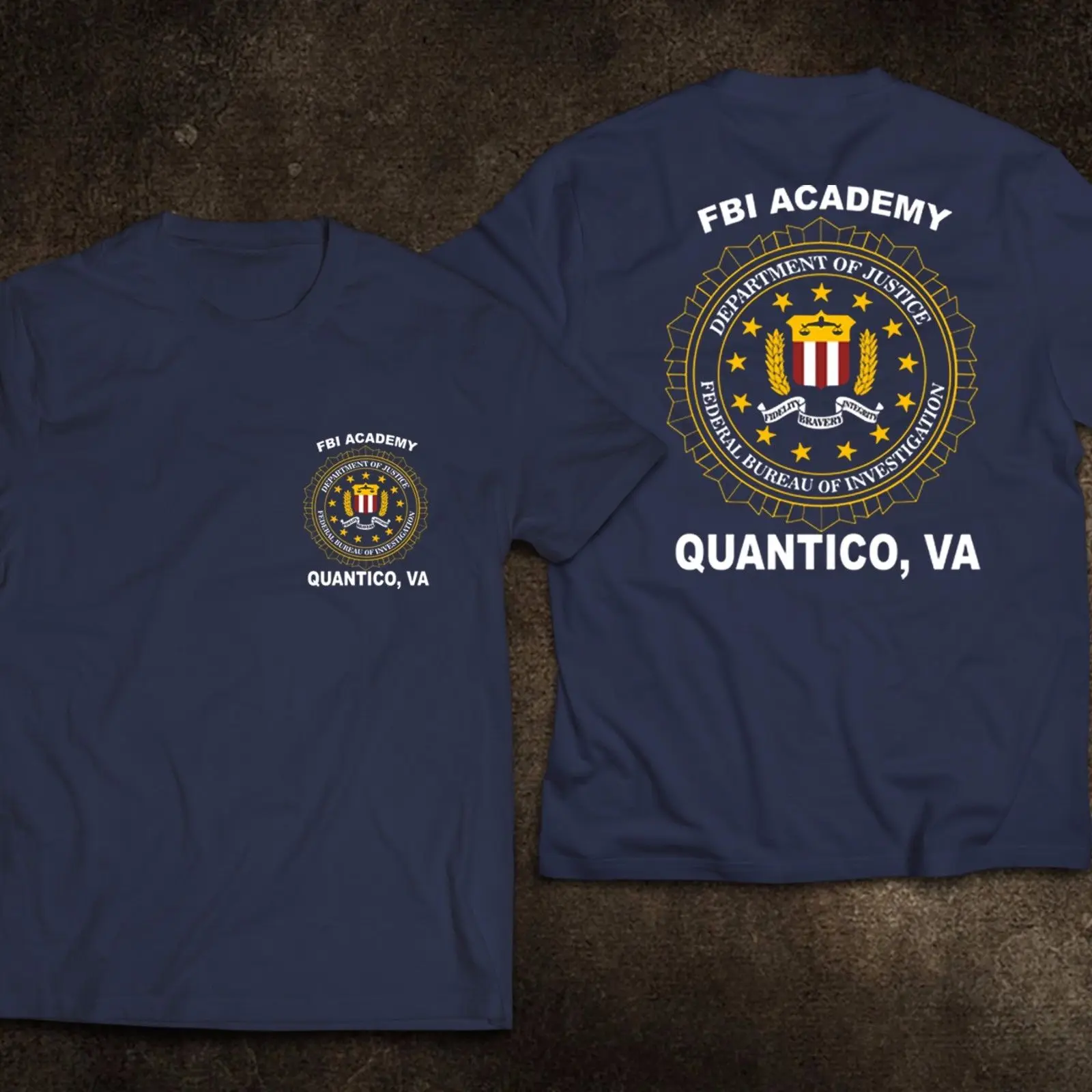 2019 новые модные с надписью ФБР (Fbi) Академии Квантико ва полиция США Департамента