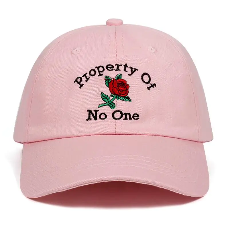 Rose Pink Дропшиппинг папа шляпа бейсбольная Кепка набор Пальма горит Мак Миллер ловушка Акацуки Kanye Роза пицца Saitama Majin Buu Snapback - Цвет: Rose Pink