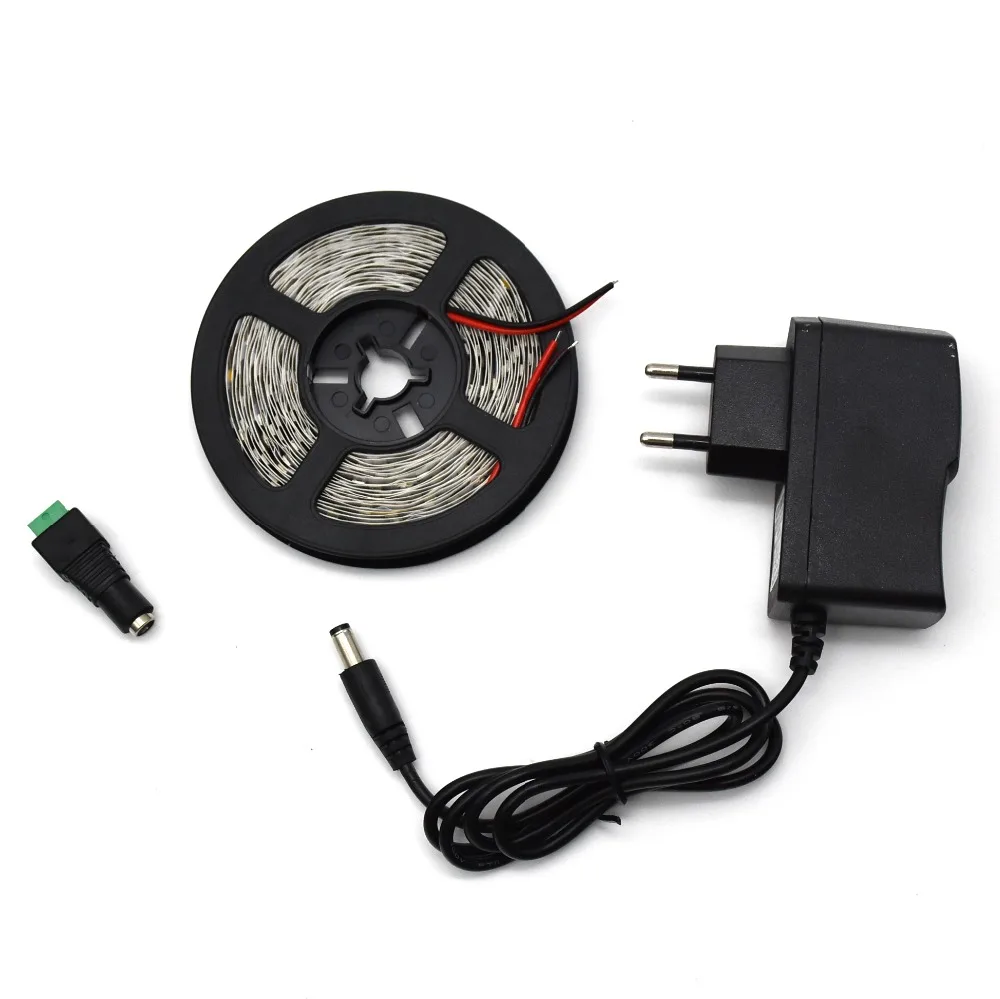 Белая RGB Светодиодная лента 2835 DC12V 60 светодиодов/м гибкая для освещения