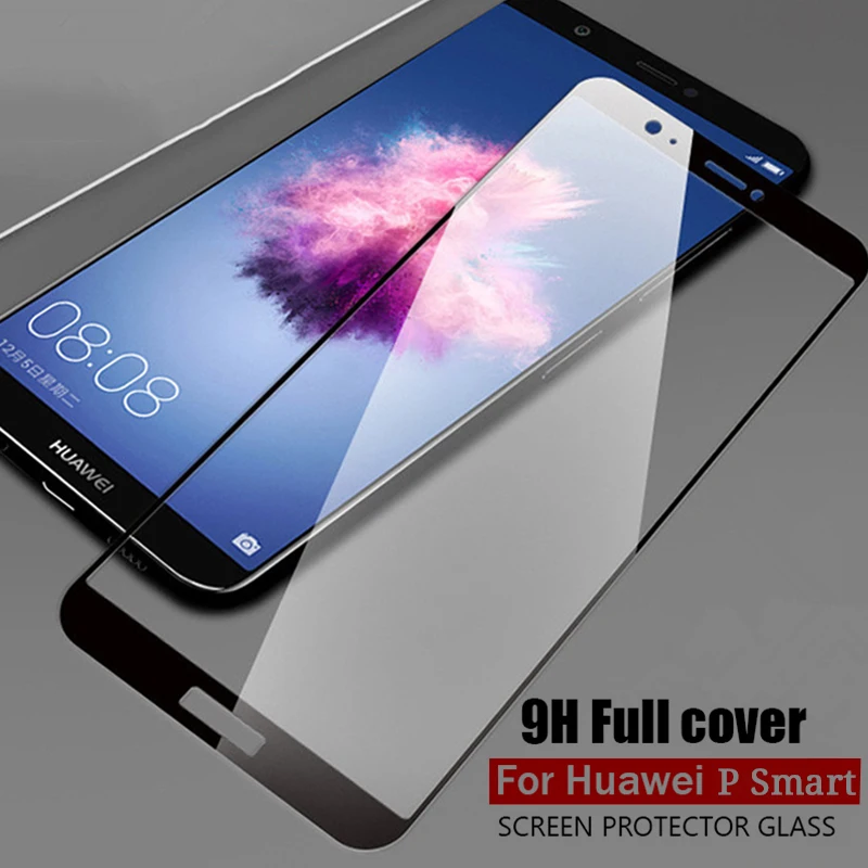 Закаленное стекло для Huawei P Smart протектор экрана PSmart huawey Enjoy 7S 5 65 дюйма полное