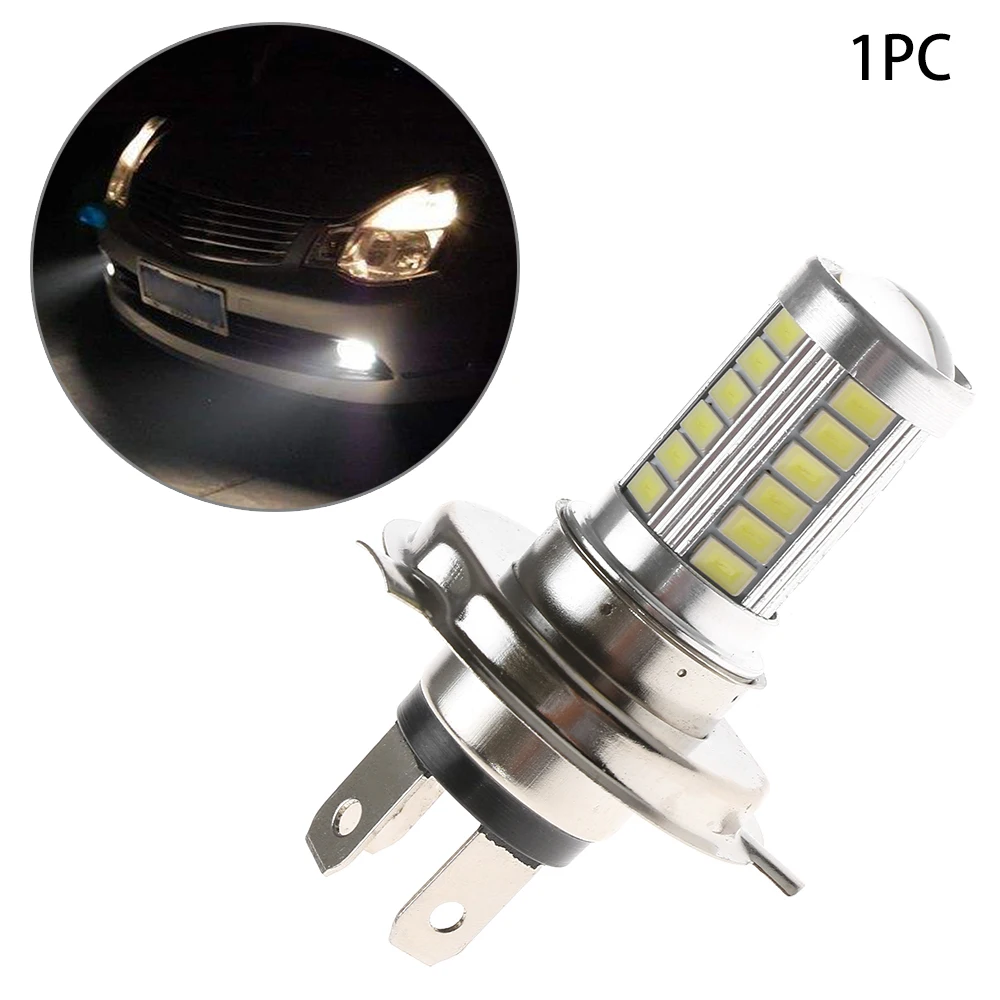 12 V H4 33 светодиодный SMD 5630 Светодиодный Hi/короче спереди и длиннее сзади) белый Авто Противотуманные фары дневные фары дальнего света световая фара