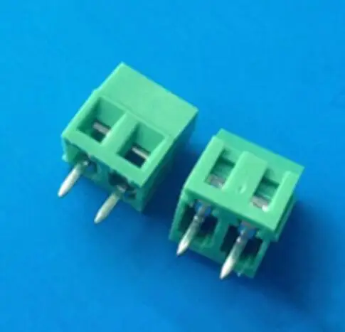 

10 шт., прямая Клеммная колодка KF128L 2P 3P 3,5 мм 3,81 мм