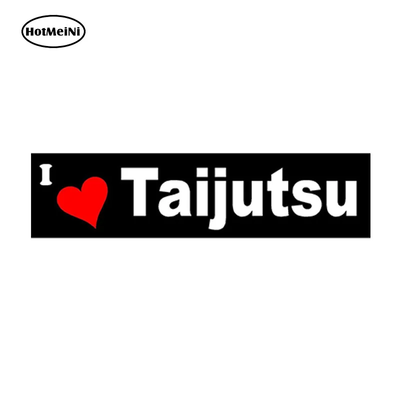 HotMeiNi автомобильный Стайлинг стикер для автомобиля I Love Taijutsu виниловая наклейка