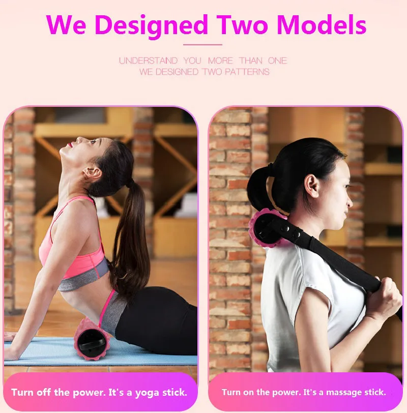 Вибрирующий ролик из пенопласта 4 скорости перезаряжаемый Электрический