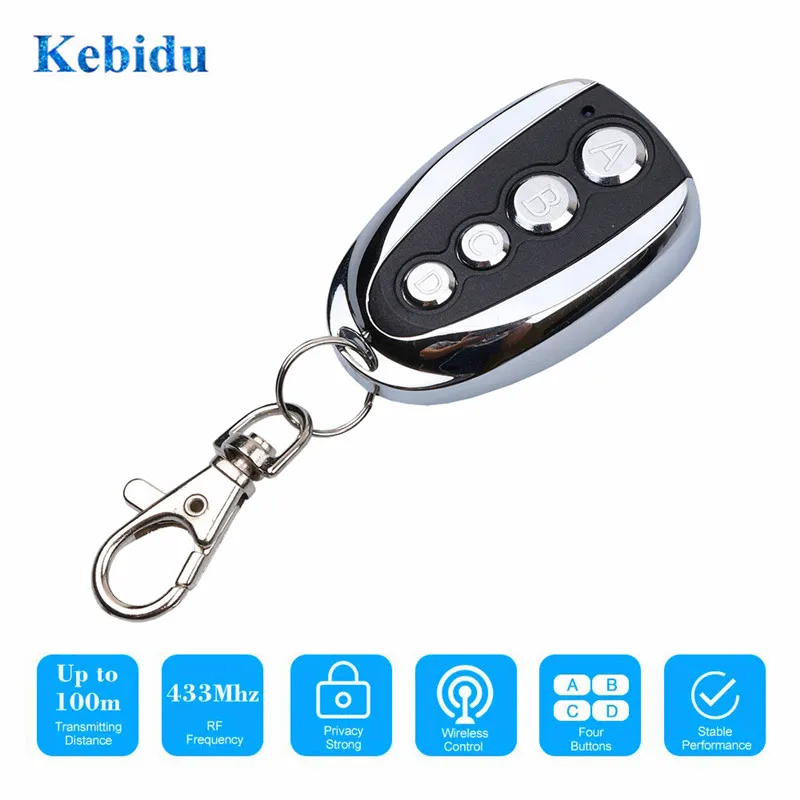 Kebidu Mini 4-канальный пульт дистанционного управления для автомобильных гаражных