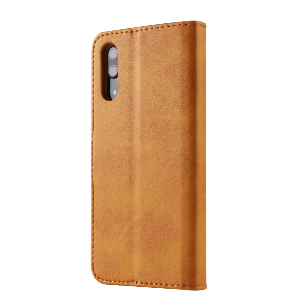 Флип кожаный чехол для huawei P20 Lite случае люкс бумажник держатель карт подставка Pro