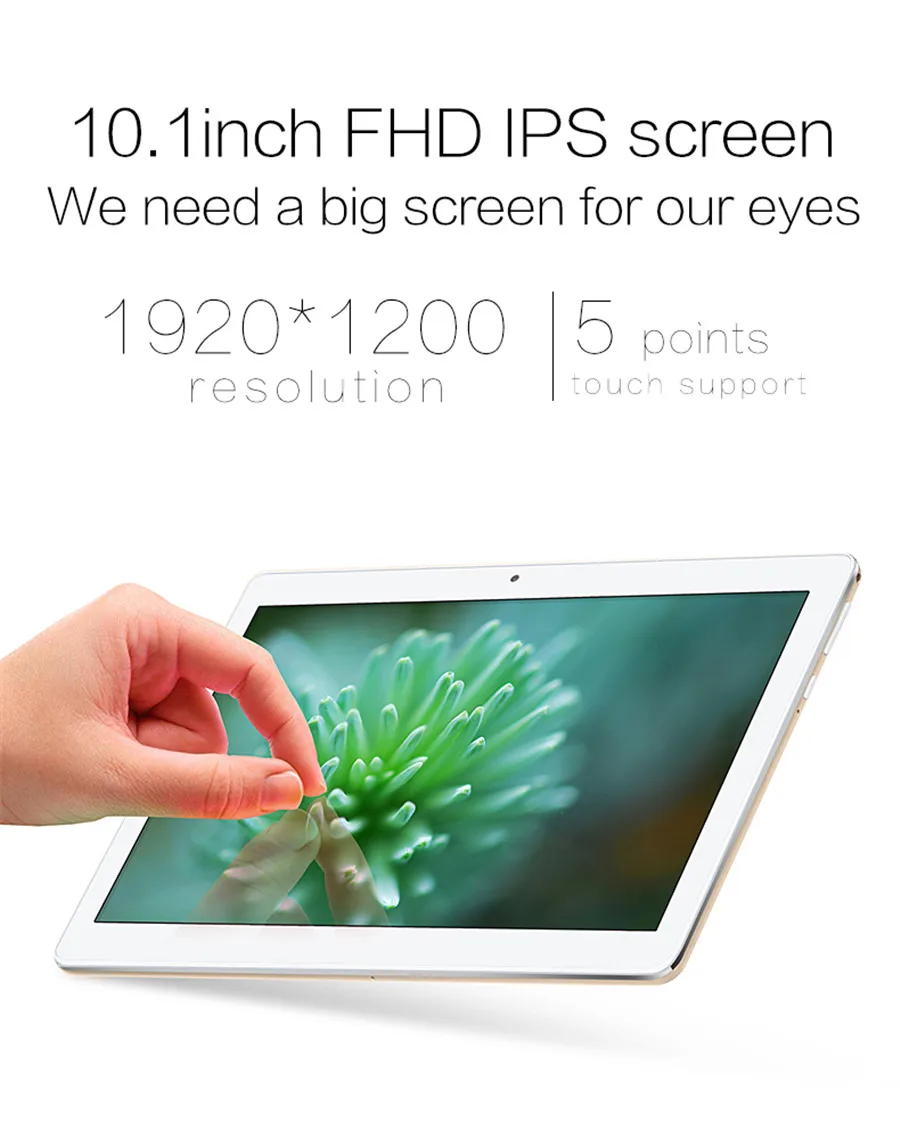 10,1 ''VOYO Q101 4G телефонный звонок планшетный ПК MTK6753 Восьмиядерный ips 1920*1200 Android 7,0 LTE WCDMA GSM Dual-SIM 2 Гб Ram 32 Гб Rom