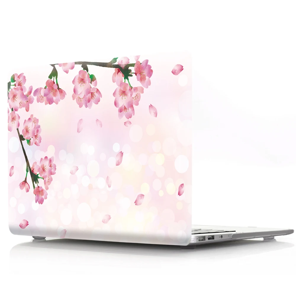 Чехол для ноутбука с цветочным принтом для Macbook Air 11 13 Pro retina 12 13 15 дюймов цвета Touch Bar New Pro 13 15 New Air 13