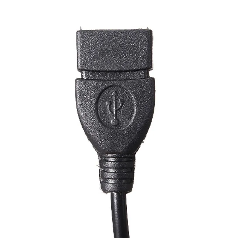 Ouhaobin 3 5 мм Мужской Аудио разъем AUX к USB 2 0 Тип A Женский Адаптер конвертера OTG кабель