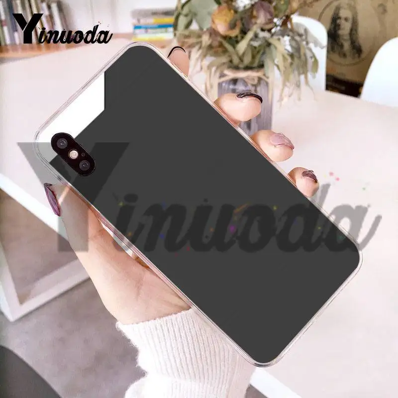 Прозрачный чехол Yinuoda для iPhone 8 7 6 6S Plus X 10 5 5S SE XS XR11 11pro 11promax|Бамперы| |