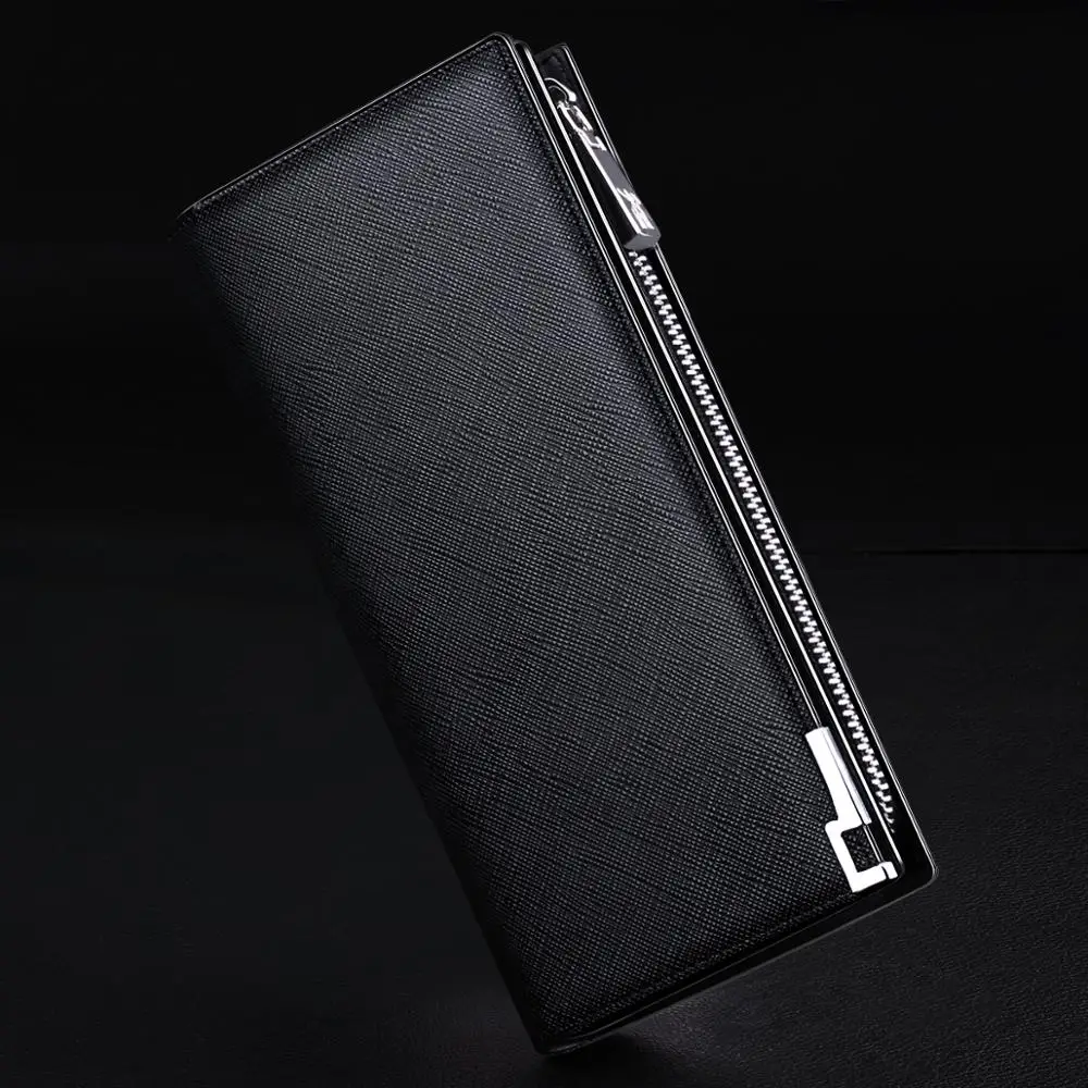 Rfid-бумажник WilliamPOLO длинный клатч для кредитных карт искусственная кожа чехол