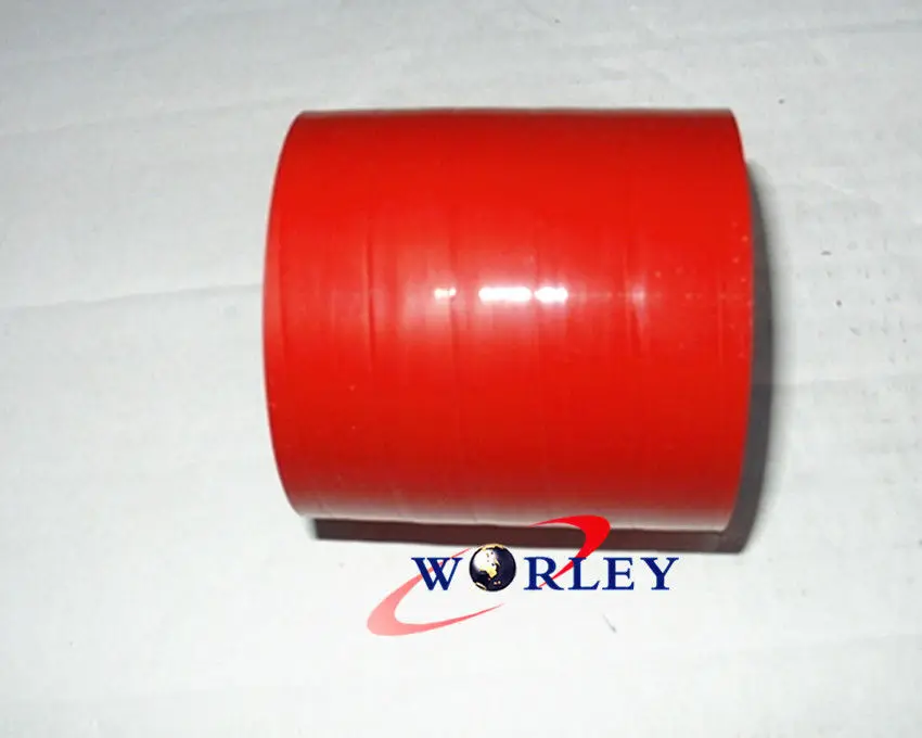 

Силиконовый прямой соединитель 2,5 дюйма, 64 мм, соединительная муфта для турбошланга, красный