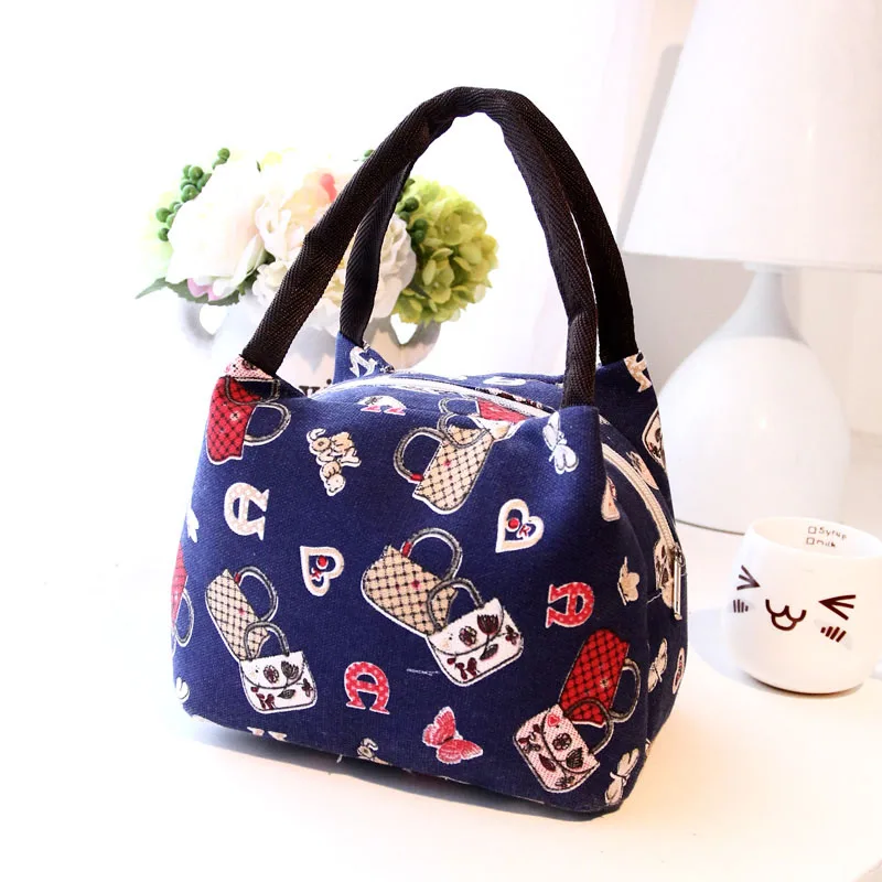 Портативная сумка для ланча с изображением совы пальмы тотема граффити