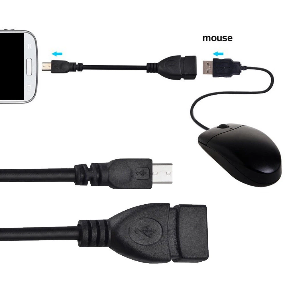Новый универсальный 13 см/5 12 &quotMicro USB к OTG кабель адаптер конвертер для Android