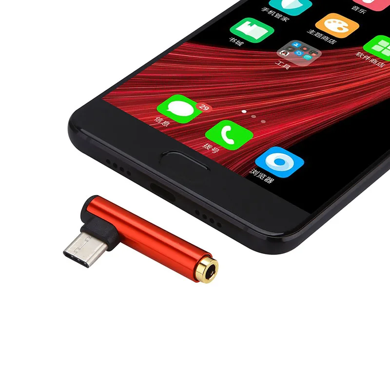 USB 3 1 Тип C 5 мм разъем для наушников адаптер Xiaomi 6 Note3 Huawei Mate 10 Z10 Hi Прямая