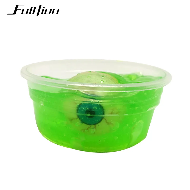 Fulljion Slime игрушки пушистый Floam Box моделирование глиняные снятие стресса Lizun глаз