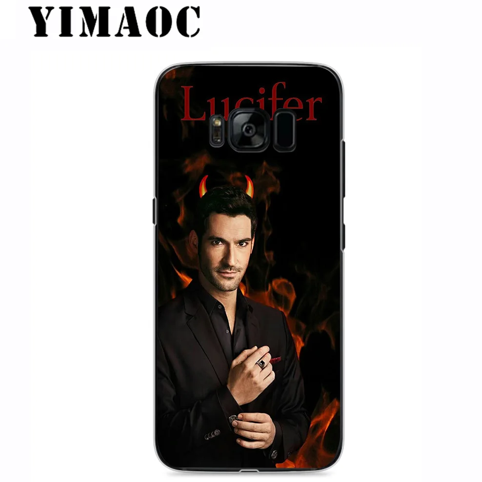 Yimaoc Люцифер ТВ-шоу Мягкий силиконовый чехол для телефона samsung Galaxy S10 S10E S9 S8 плюс S7 S6