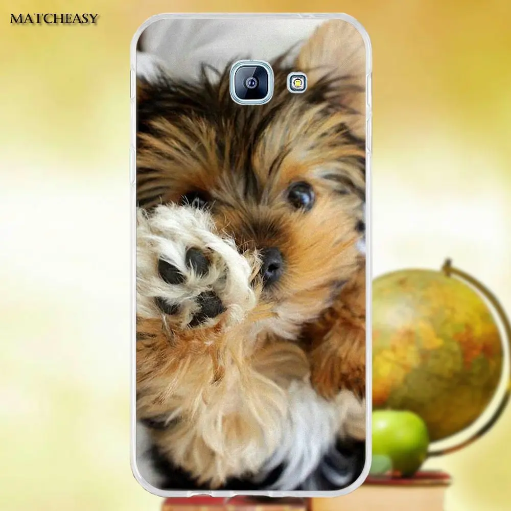 Oedmeb TPU чехол для Samsung Galaxy A3 A5 A7 J1 J2 J3 J5 J7 2015 2016 2017 Йоркширский терьер йоркширский