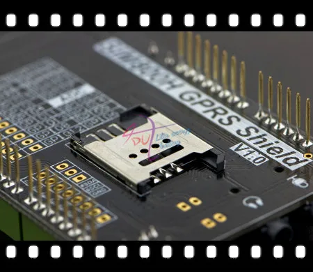 DFRobot 100% натуральная sim800h GPRS/GSM щит V1.0 Связь модуль Плата расширения для Arduino |