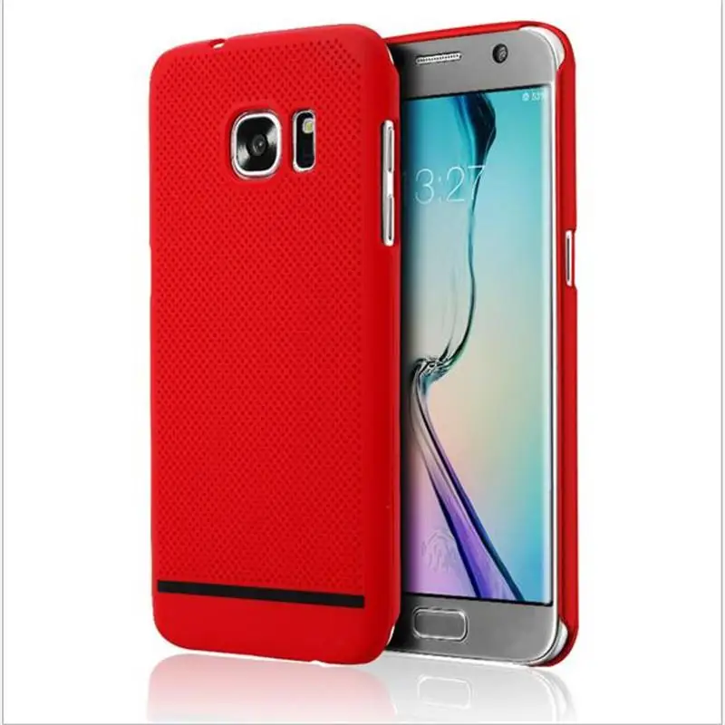 Роскошные Ультра Тонкий Покрытие Case Для samsung galaxy a5 a7 Сетки Рассеивать тепло