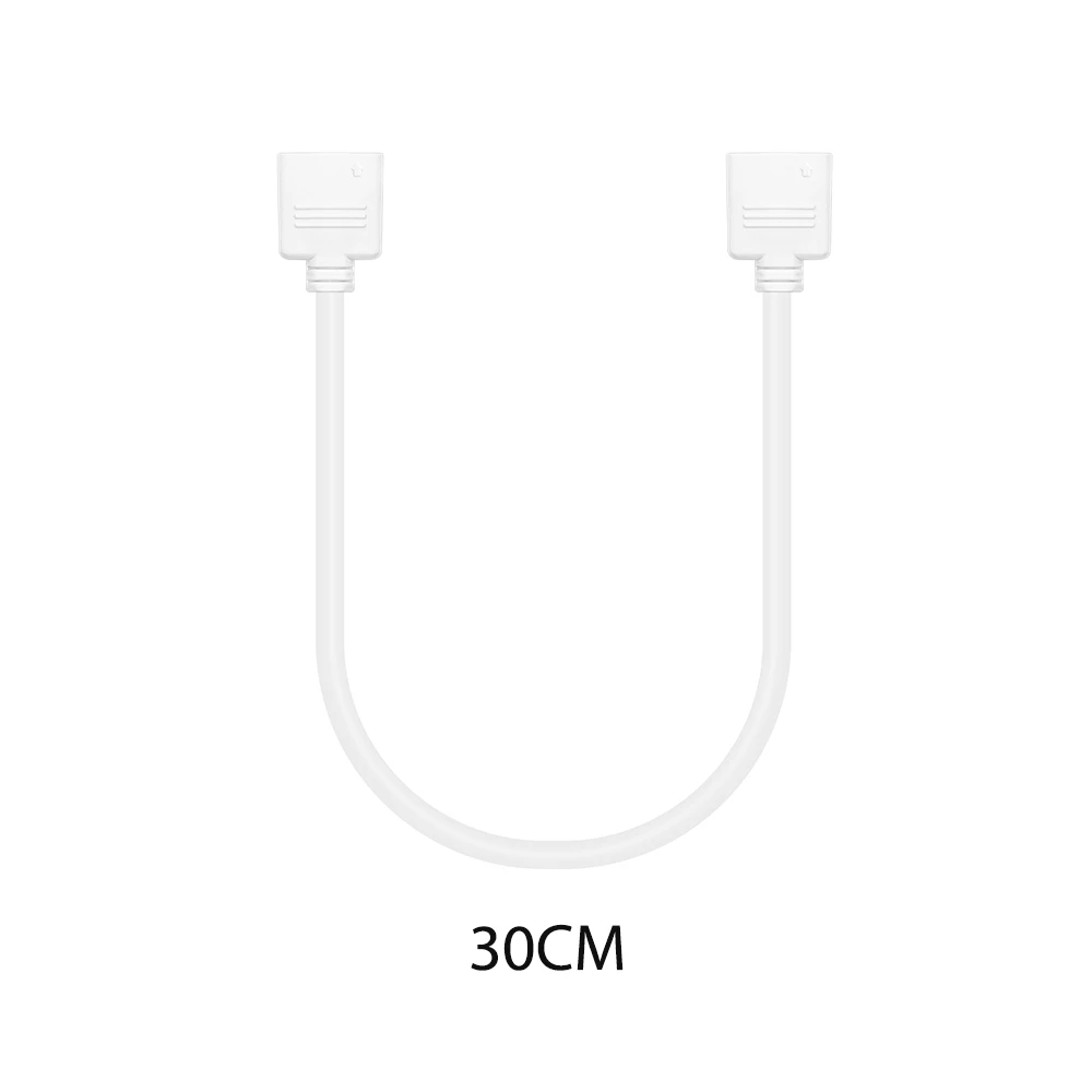 4 контактный 5 удлинитель светодиодный провод шнур разъем для RGB RGBW RGBWW 5050 двухсторонний кабель светодиодная