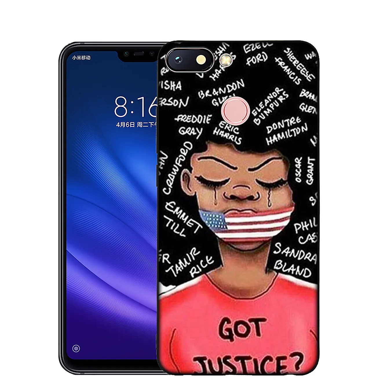 Черный мягкий силиконовый чехол MELANIN POPPIN для Xiaomi Mi 10 9 8 A3 A2 9T Pro Lite SE A1 CC9 CC9E 5X 6X |