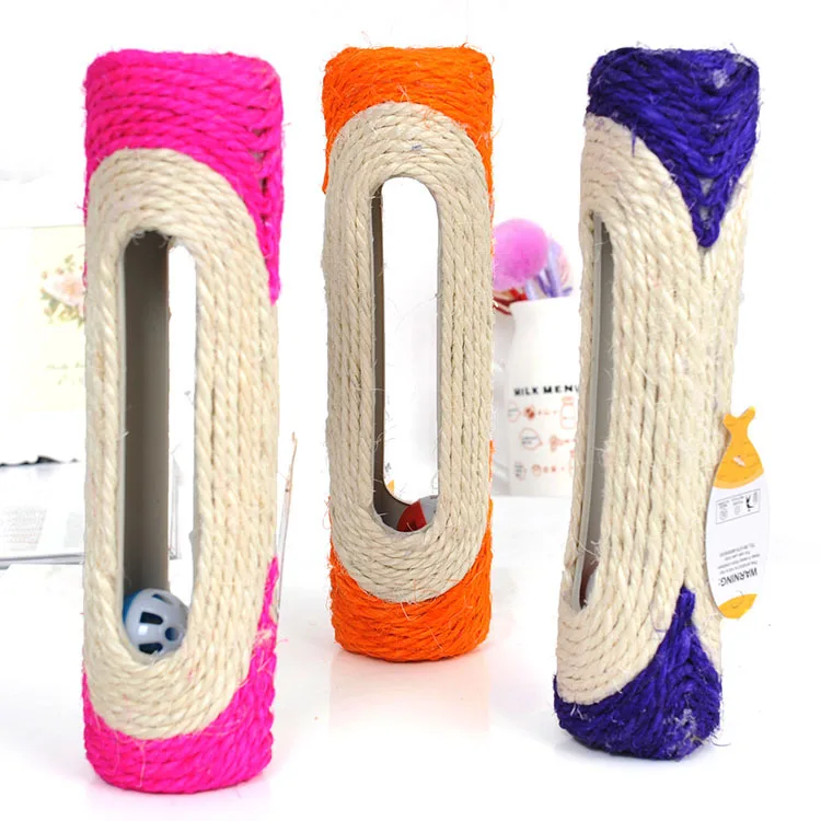 Когтеточка для кошек натуральная сизальная лап игрушки скалолазания защита