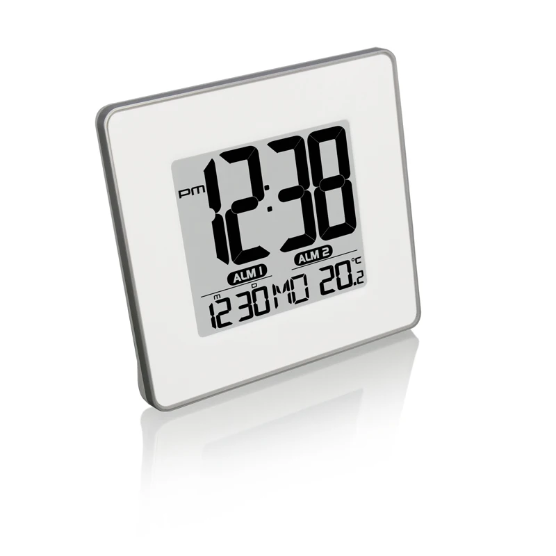 Экстра большая Температура Календарь дисплей Настольный Будильник Повтор немой