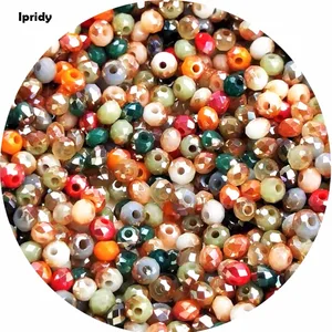 Стеклянные бусины, 2 мм, 50 шт.лот