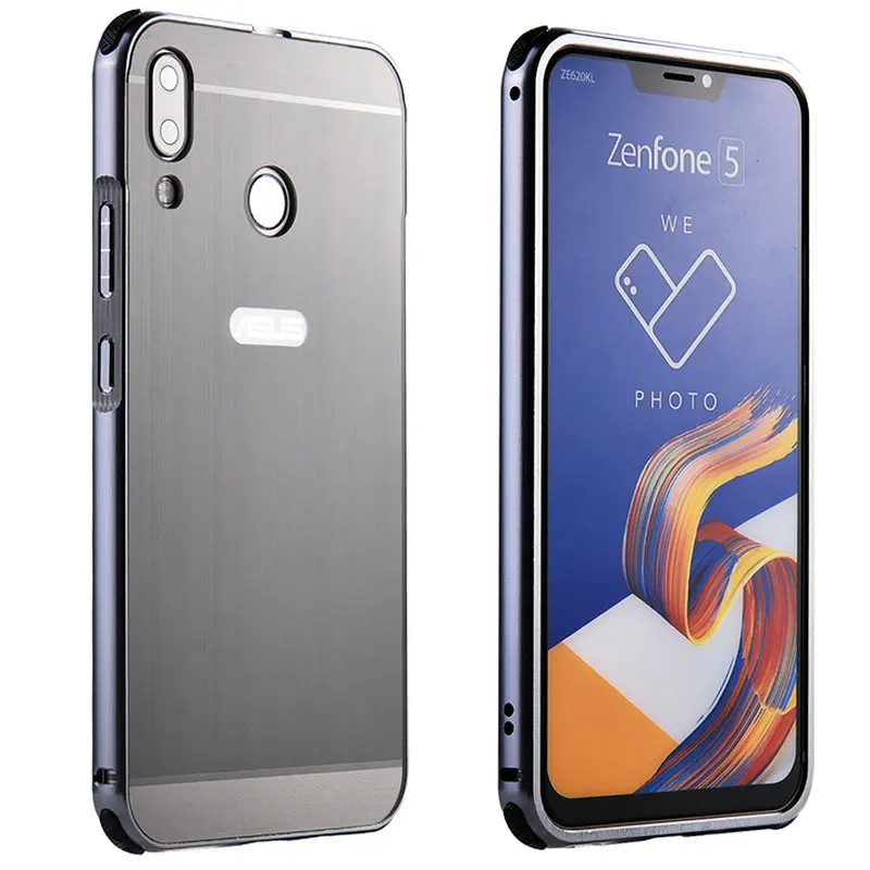 ZEALLION для Asus Zenfone 5 ZE620KL/5Z ZS620KL чехол 2 в 1 металлическое покрытие Алюминиевая Рамка