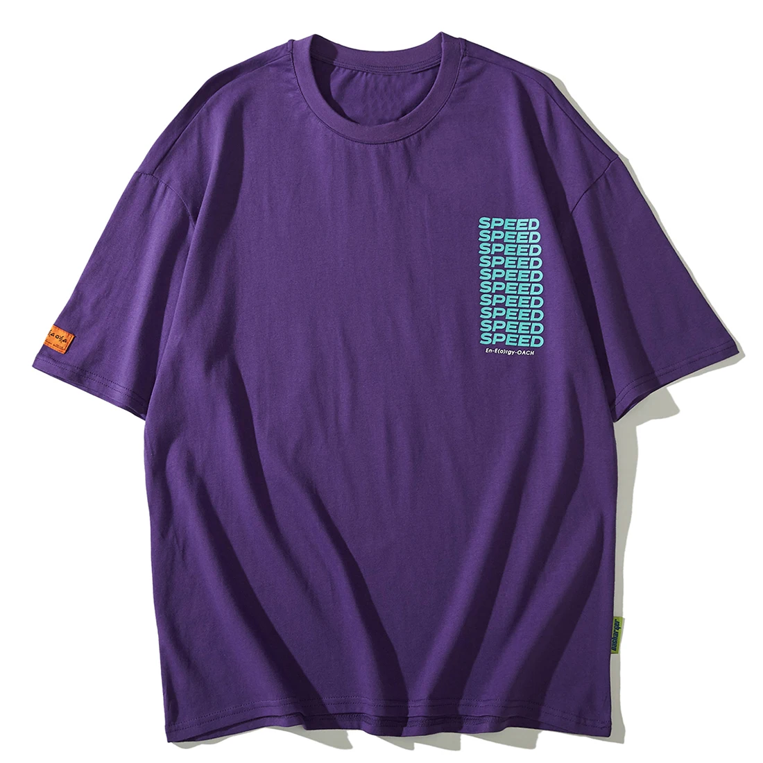 Aelfric Eden/мужская футболка с буквенным принтом летняя коротким рукавом хлопковая