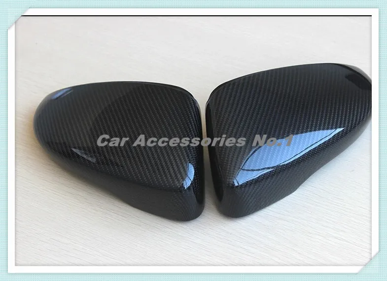 2pcs Full Replacement Carbon Fiber Car Side Mirrors Rearview Cover Trim For VW Passat CC 2009-2017 | Автомобили и мотоциклы