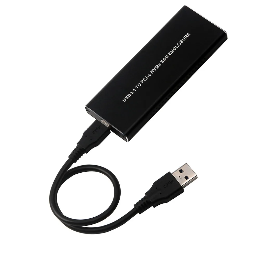 SP алюминиевый сплав USB3.1 к M.2 SSD NVME HDD корпус NGFF PCIE к разъему type-C корпус для жесткого диска JMS583 коробка для рабочего стола